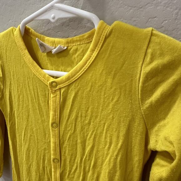 Kyte Baby Yellow Snap Footie Pajamas - Picture 2 of 8